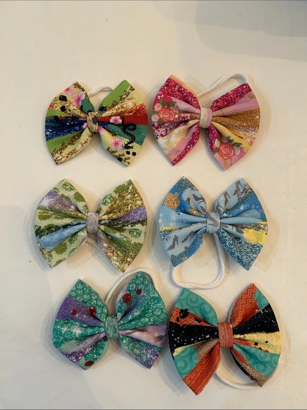 Headband Fabric Bow Bundle
